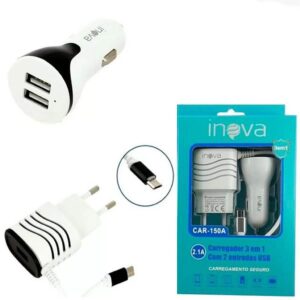 CARREGADOR VEICULAR INOVA CAR-150A