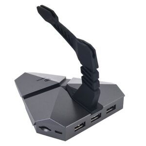 BUNGEE GAMER C/HUB 3 PORTAS USB 2.0+1 ENTRADA MICRO SD PRETO MB-200SI C3 TECH