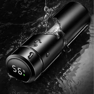 Garrafa Térmica Com Sensor Térmico e LED 500ML